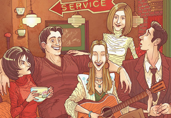 10 неожиданных фактов о сериале Друзья (Friends)
