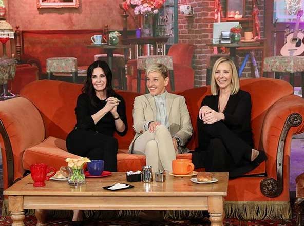 Актрисы сериала Друзья встретились на шоу